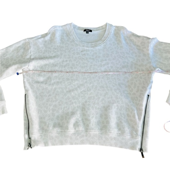 RAILS WOMEN’S MARLO GREY JAGUAR PULLOVER SWEATSHIRT SIZE MEDIUM - Picture 5 of 10